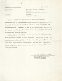 Memorandum, July 7, 1975