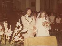 Fotografía de la boda religiosa de María y Jesús Bordallo  /  Photograph of María and Jesús Bordallo's Wedding Ceremony