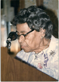 Photograph of Septima P. Clark