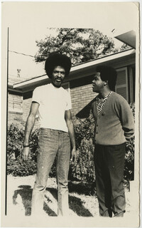 Photograph of Cleveland Sellers and Friend