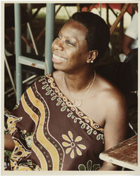 Photograph of Nina Simone