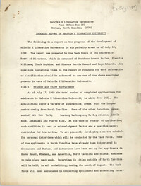 Progress Report on Malcolm X Liberation University, July 1969