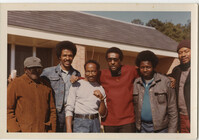 Photograph of Cleveland Sellers with Five People