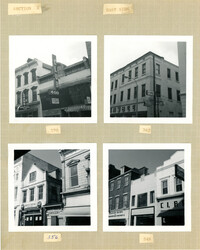 King Street Survey Photo Album, Page 11 (back): 344-370 King Street