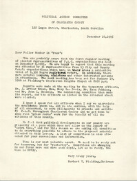 Letter from Herbert U. Fielding to 