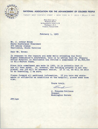 NAACP Memorandum, February 1, 1965
