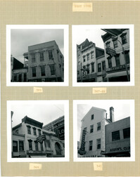 King Street Survey Photo Album, Page 10 (back): 341-381 King Street