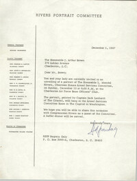 Letter from Edward Kronsberg to J. Arthur Brown, December 1, 1967