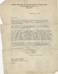 NAACP Memorandum, February 4, 1954