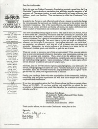 Letter from Ruth Heffron, June 3, 1994