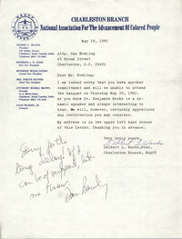 NAACP Memorandum, May 18, 1982