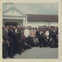 Photograph of the 6th District Meeting of the Omega Psi Phi Fraternity