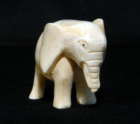 Ivory elephant carving