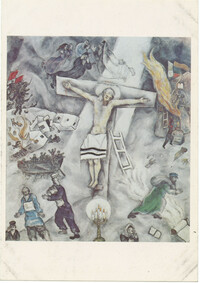 Marc Chagall (1887- ). White Crucifixion, 1938.