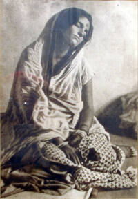 Framed image of Sri Anandamayi Ma