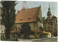 Praha. Staronová synagoga.