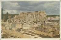 Capernaum, ruins of the ancient synagogue