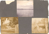 Charleston, Georgetown, and Flat Rock, Page 4 (front): River Scene / All Saints Episcopal Church / Rice Canal