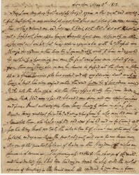 009. William Manigault Heyward to Mother -- May 3, 1812