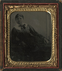 Cased Tintype of an African American Woman
