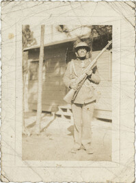 Photo of an African American Soldier