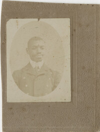 Photo of an unidentified African American Man