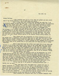 Letter from Gertrude Sanford Legendre, December 15, 1942