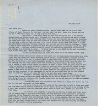 Letter from Gertrude Sanford Legendre, December 19, 1942