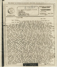 Letter from Gertrude Sanford Legendre, December 14, 1943