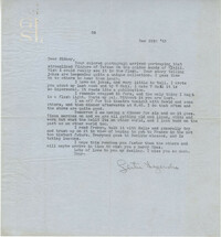 Letter from Gertrude Sanford Legendre, December 15, 1943