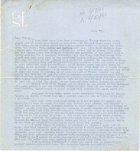 Letter 2 from Gertrude Sanford Legendre, June 18, 1943