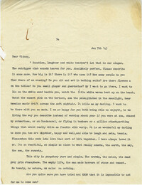 Letter from Gertrude Sanford Legendre, January 7, 1943