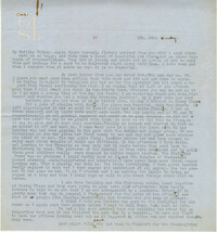 Letter from Gertrude Sanford Legendre, November 29, 1942