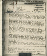 Letter from Gertrude Sanford Legendre, September 25, 1943