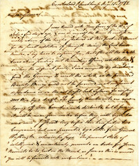 Letter from [John] Peter [Gabriel] Muhlenberg to Nathanael Green