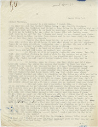 Letter 2 from Gertrude Sanford Legendre, March 15, 1943
