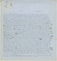 Letter from Gertrude Sanford Legendre, January 4, 1943