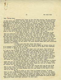 Letter from Gertrude Sanford Legendre, November 24, 1942