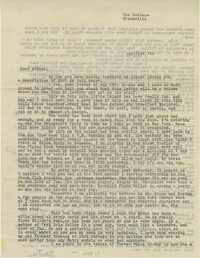 Letter from Gertrude Sanford Legendre, August 31, 1945