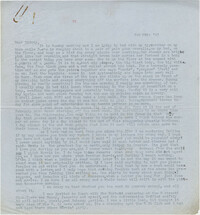 Letter from Gertrude Sanford Legendre, February 28, 1943