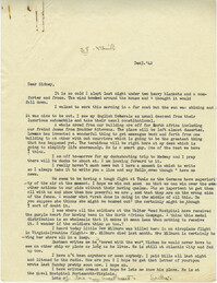 Letter from Gertrude Sanford Legendre, December 3, 1942