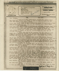 Letter from Gertrude Sanford Legendre, December 10, 1943