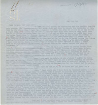 Letter from Gertrude Sanford Legendre, May 7, 1943