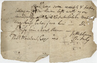 Fragment from James Hepburn to Theodore Winslenly(?), undated
