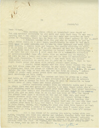 Letter from Gertrude Sanford Legendre, February 9, 1943