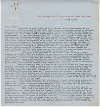 Letter from Gertrude Sanford Legendre, March 9, 1943