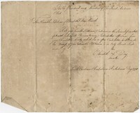 Petition from Elizabeth Day to the St. Andrew's Society