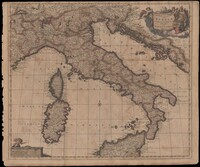 21. Novissima et Accuratissima totius Italiae Corsicae et Sardiniae Descriptio