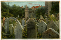 Prag. Alter israel. Friedhof.