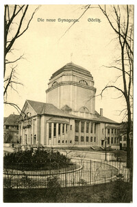 Die neue Synagoge. Görlitz.